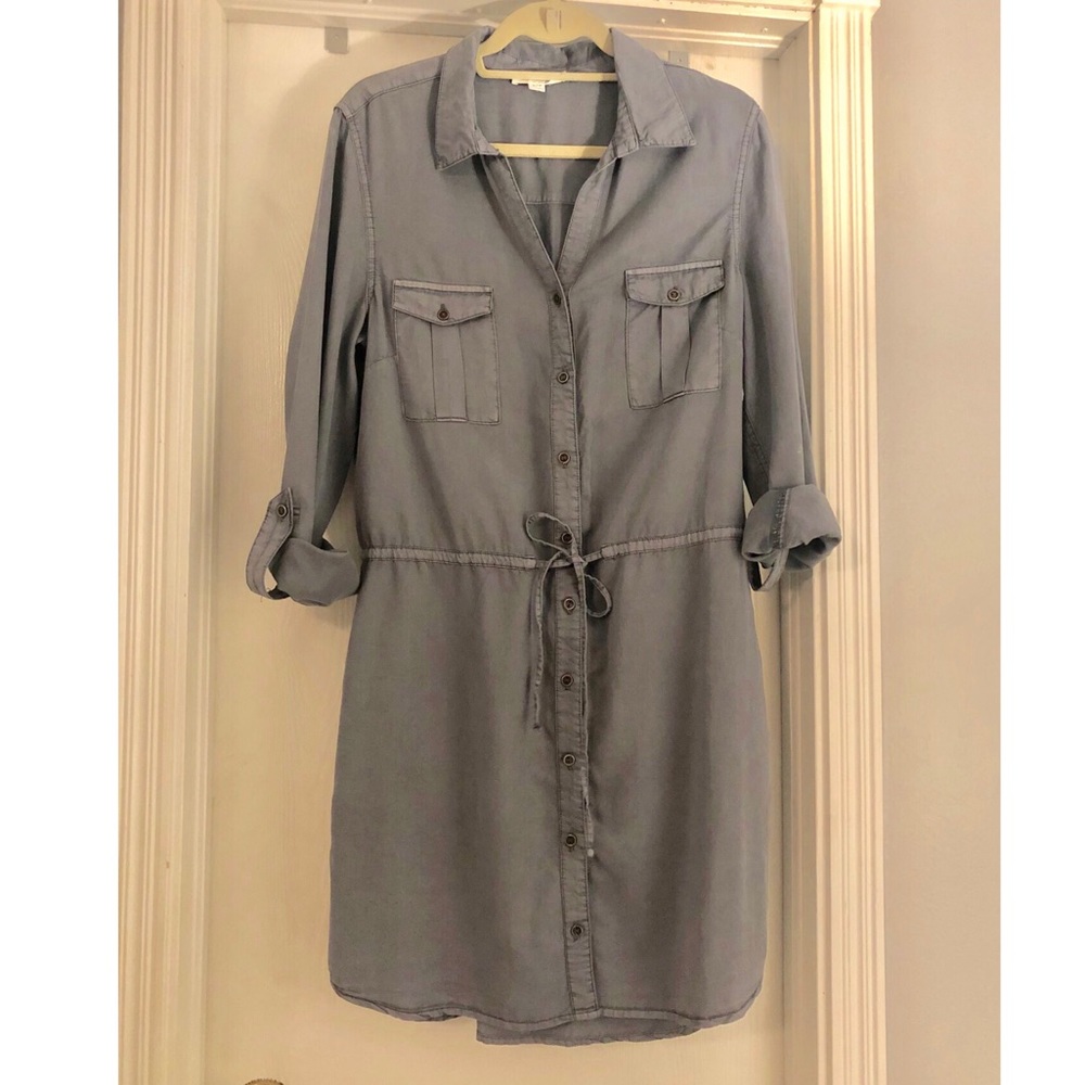 Casual Button Up Dress